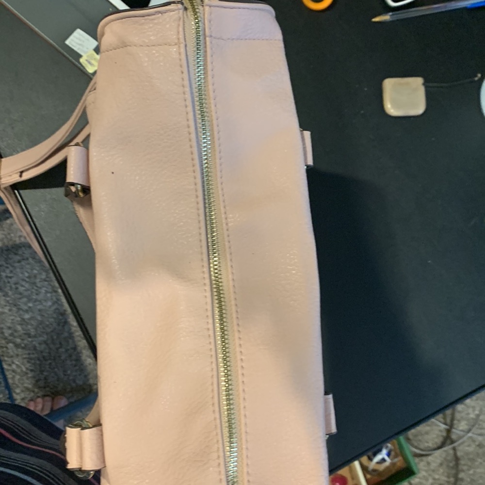 Steve Madden blush colored purse short straps and detachable long ones. - Picture 7 of 10